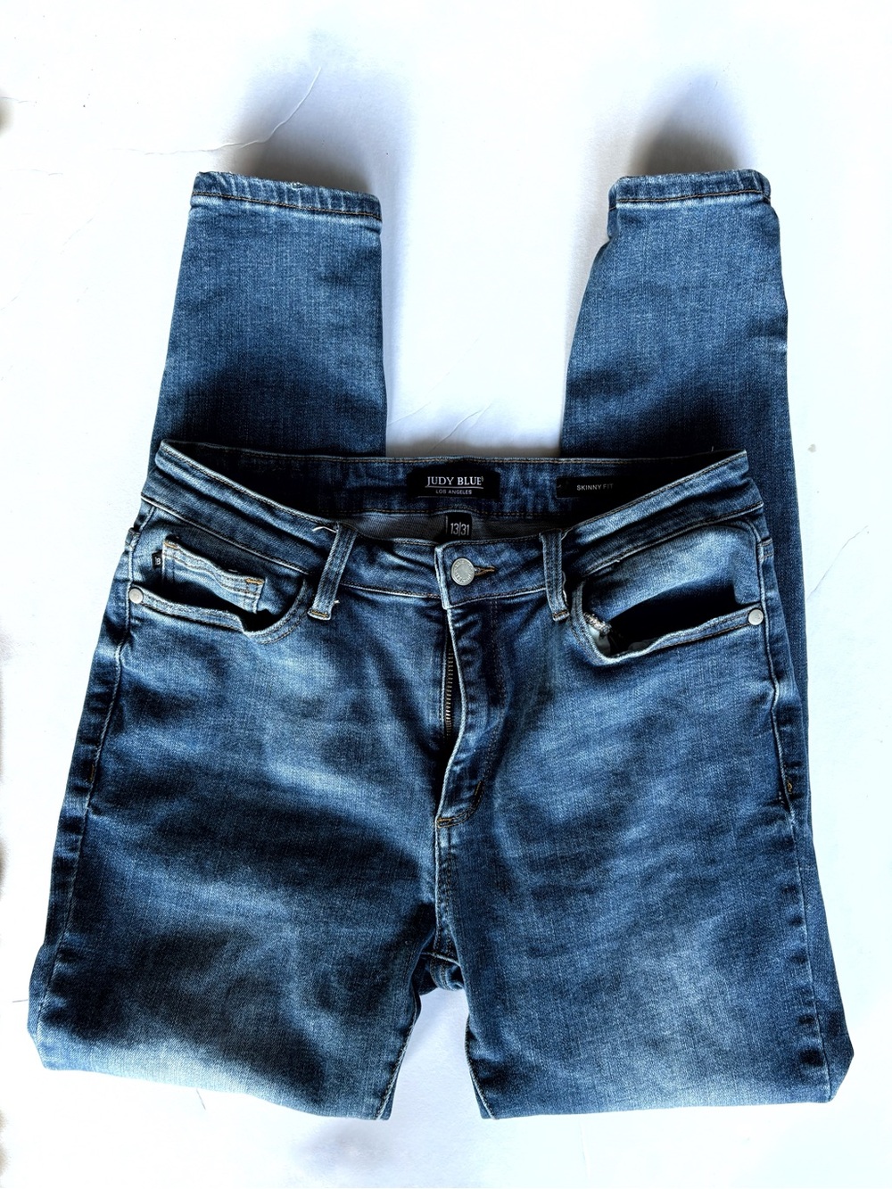Judy Blue Medium Wash Millenial Skinny Fit Stretch Jeans